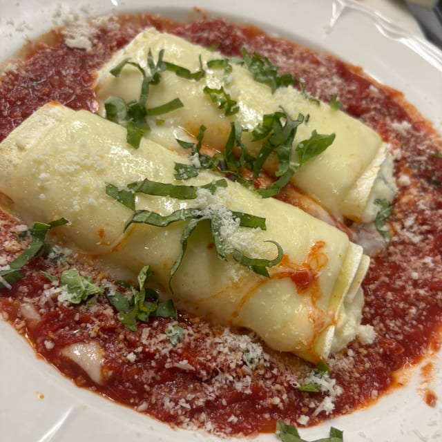Manicotti.